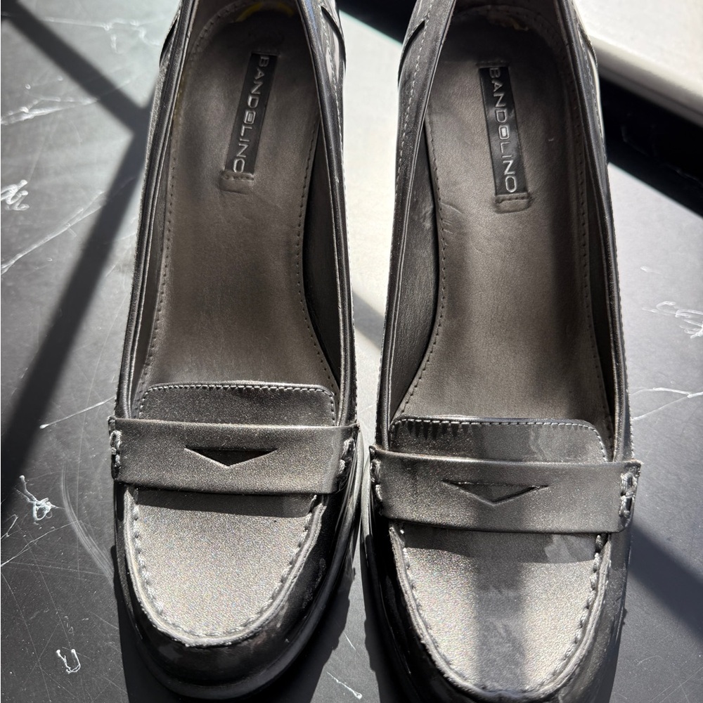 Bandolino Women's Silver Loafers